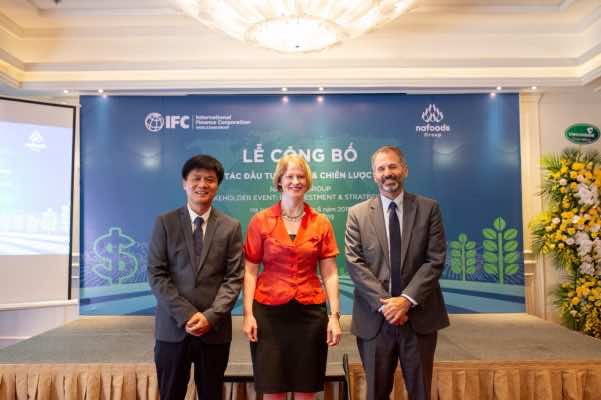  Nafoods tổ chức lễ công bố hợp tác đầu tư với IFC và chiến lược 2022;