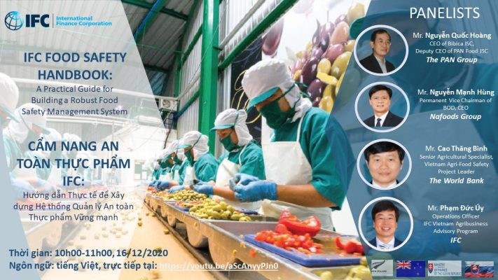 Đại diện Nafoods chia sẻ kinh nghiệm về vấn đề  quản lý và thực hiện An toàn thực phẩm